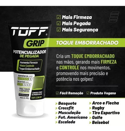 Gel Secativo + Gel Potencializador De Pegada