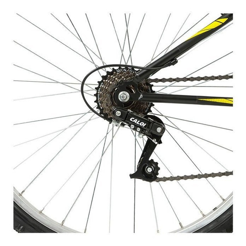 Bicicleta Aro 26 Caloi 7 Marchas Aspen Lazer