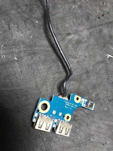 Placa De Ligar E Desligar Notebook Np270e5 Ba41-02342a (Usado)