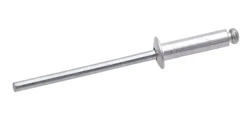 100 Rivetti Solidi Testa Ovale In Acciaio Inox OHSR180380 - 1/8 X 3/8 Pollici - Top Quality