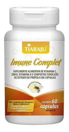 Imune Complet 60 Cápsulas Tiaraju