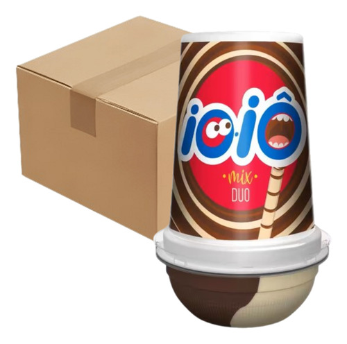 Ioiô Cream Mix Duo Hershey's 41,9g Caixa Com 12 Un.