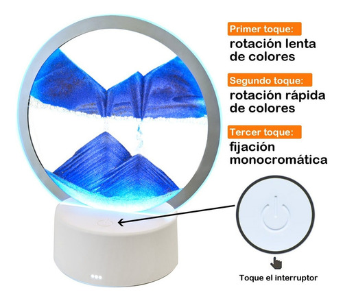 . 3d Decoración De Lámparas De Pintura De Arenas Movedizas