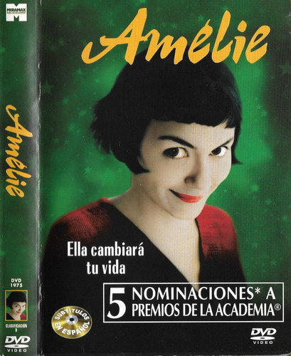 Amelie Dvd Jean-pierre Jeunet Audrey Tautou 2 Discos