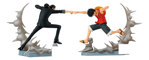 Action Figure One Piece Luffy Vs Lucci Senkozekkei Bandai