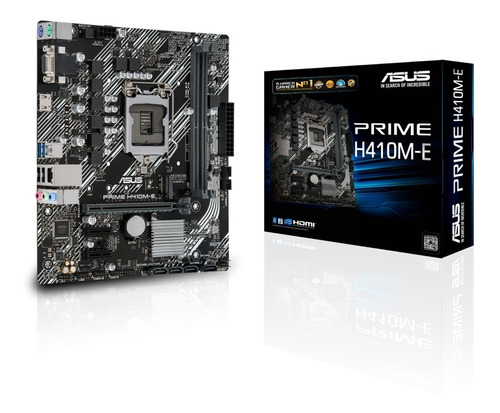 Placa Mãe Asus Prime H410m-e, Intel Lga 1200, 10ger, Ddr4