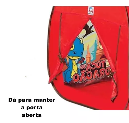 Toca Infantil - Barraca Do Dragão - 6108 - Braskit - Real Brinquedos