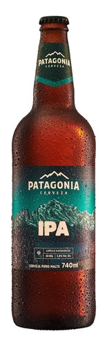 Cerveja Patagonia Ipa One Way 740ml (4 Garrafas) Kit