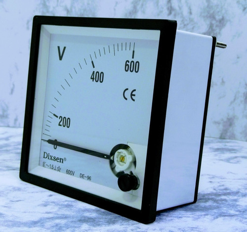 Voltímetro De 0-600 0-300 Volts Analogico Dixsen
