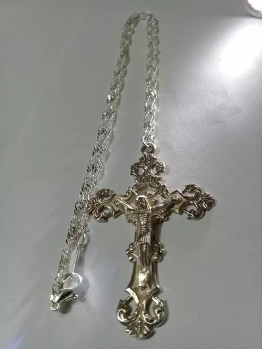 Imagen 6 de 10 de 267 Se Vende Crusifijo En Plata T, G.hecho A Mano Garantizad