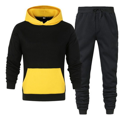 Conjunto Deportivo For Caballero Sudadera Y Pants Moda