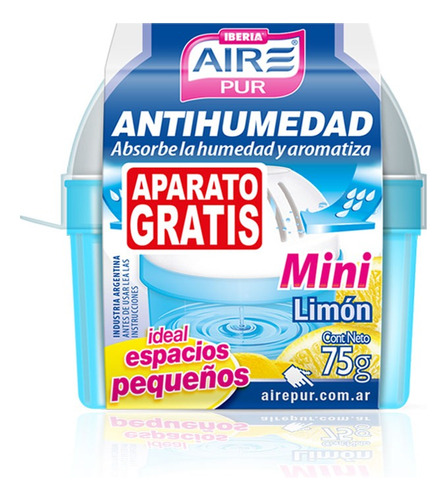 Aire Pur® Antihumedad Mini - Ideal Espacios Pequeños