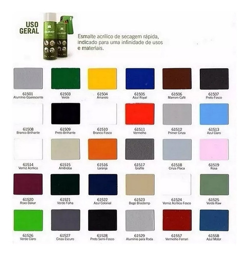 Imagem 3 de 5 de Spray Verniz Acrílico Fosco Secagem Rápida Automotivo 300ml