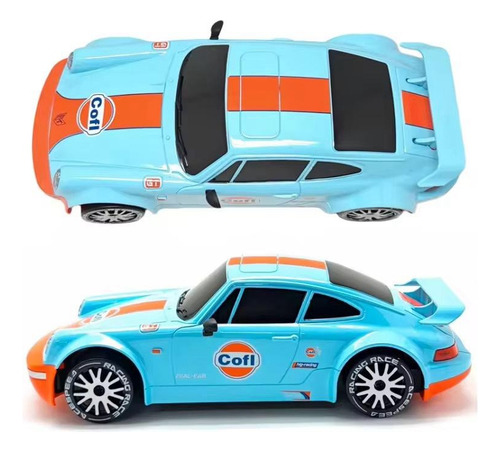 Auto Control Remoto Porsche Recargable Luz Drift 2.4ghz 1:20