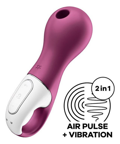 Satisfyer Lucky Libra Vibrador Succionador 2 En 1 Usb