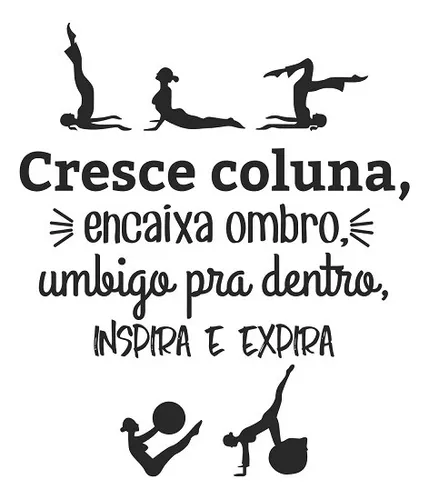 Adesivo Frases Pilates