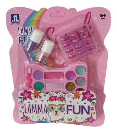Imagen 1 de 1 de Set Manicure Y Maquillaje Para Niñas