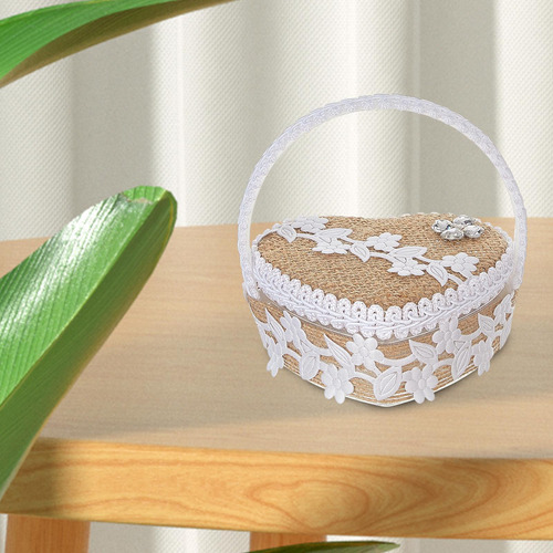 Caja Para Guardar Anillos De Boda Con Soporte Para Anillos