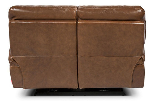 Rosen Sofa Reclinable Poch 2c Cuero Tabaco