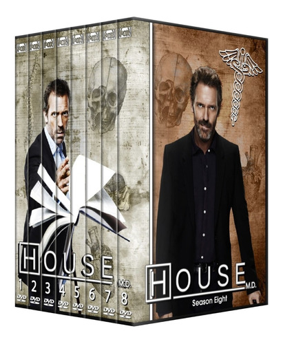 Dr. House M.d. Serie Completa Dvd Lat/ingles + Envio Gratis