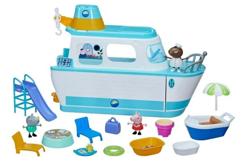 Peppa Pig Set Hasbro Cruise Ship Playset En El Crucero