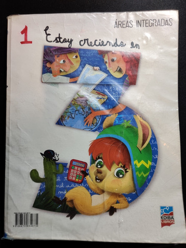 Libro Manual Estoy Creciendo En 3 Ediba (Usado)