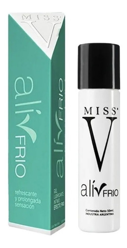 Lubricante Miss V Alifrio Efecto Frio Geles Intimos 