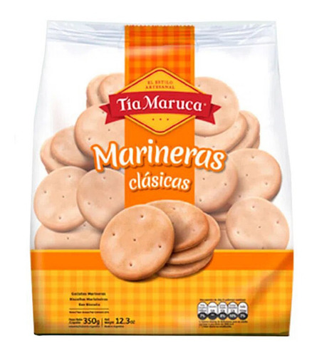 Galletitas Tia Maruca Marineras Clasicas Saladas