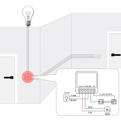 Interruptor Inteligente Mini Módulo Wifi Automação Smartlife