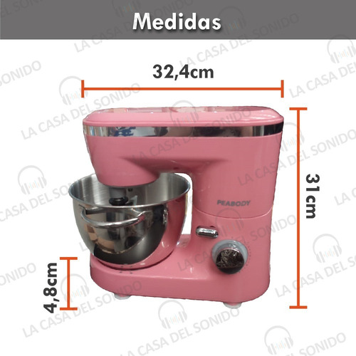 Batidora Planetaria Peabody Pe-bm110 220v 4 Litros