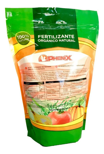 Phenix Fertilizante Floración Cuatro Ele 2kg