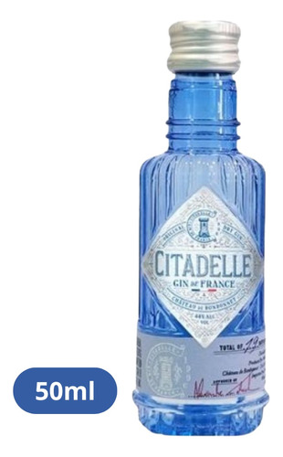 Miniatura Gin Citadelle 50ml (plástico)