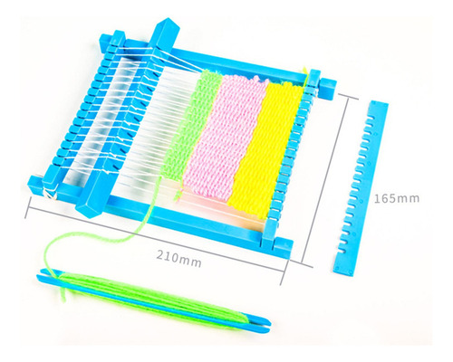 I Kit De Telar Educativo Con Accesorios, Hilo De Tapicería
