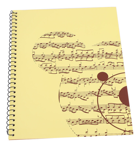 Cuaderno De Anotación, 50 Páginas, Cuaderno De Personal Musi