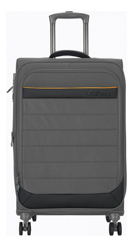 Valija Liviana Semirigida Carryon Cabina 20 Pulgadas Elf Gris Gris