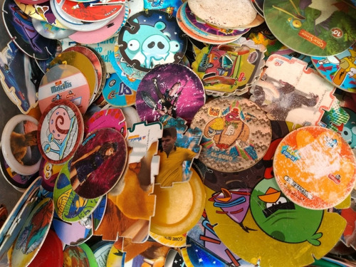 100 Tazos Lote De Tazos Envío Gratis Tazos Sabritas Y Más (Usado)