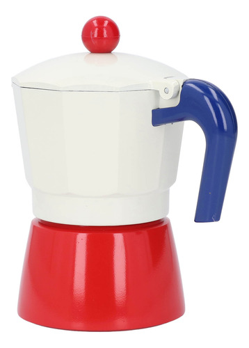 Cafetera De Aluminio Para Estufa, 3 Tazas, 150 Ml, Fácil De