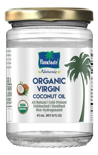 Parachute Naturalz Aceite De Coco Extra Virgen 473ml