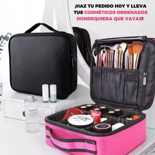 Maleta De Maquillaje Valija Organizadora Cosmeticos Maletin