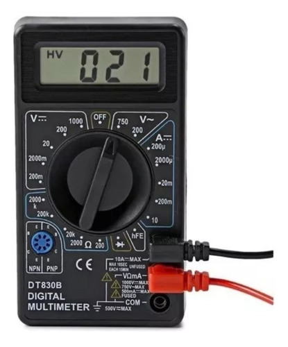 Multímetro Digital Voltage Pro Td35062j 
