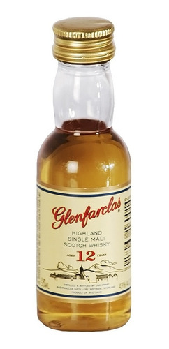 Miniatura Whisky Glenfarclas 12 Años 50cc X 5 Uni - Oferta