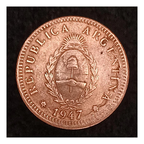 Argentina 2 Centavos 1947 Excelente Cj 181