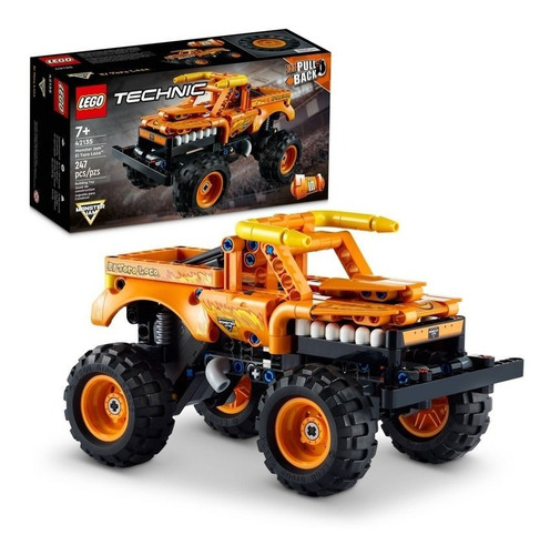 Kit Lego Technic Monster Jam El Toro Loco 42135 247 Piezas