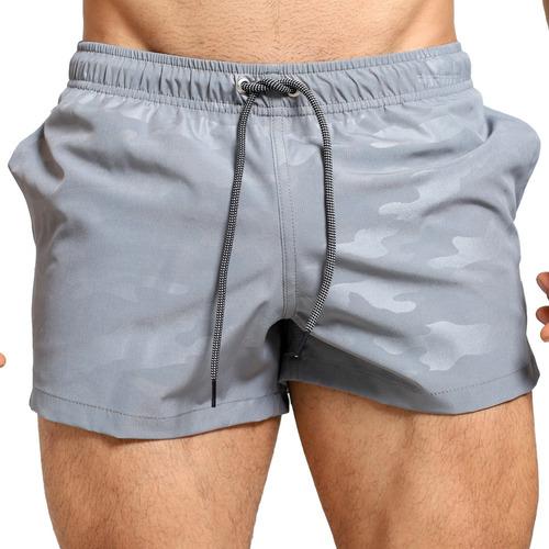 Short Corto De Playa Estampado Laser Spandex Fenix Fit Bd