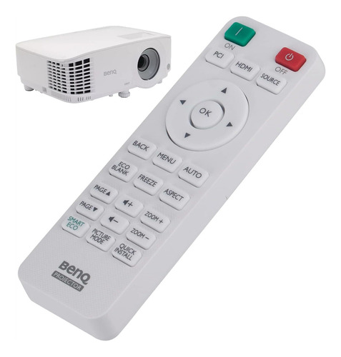 Control Remoto Reemplazado Para Proyector Benq Mh560 Ms560p