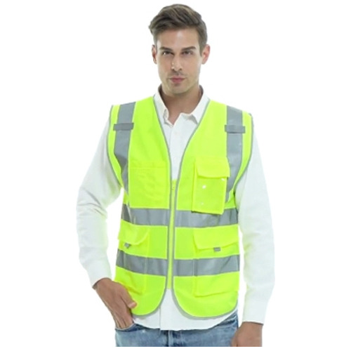 Chaleco De Seguridad Reflectante Ropa De Trabajo Talla Xl