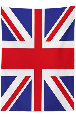 Ambesonne Union Jack - Mantel Rectangular Con Bandera Tradic