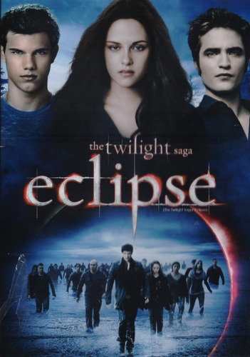 Eclipse Saga Crepusculo Robert Pattinson Pelicula Dvd