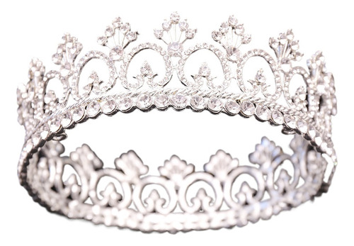 Corona De Rey Diadema Tiara Corona De Banquete