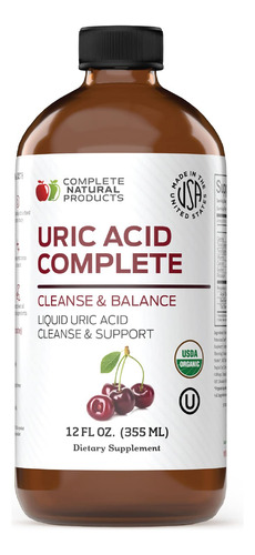 Completo De Acido Urico Natural - Suplemento Liquido Para Ap